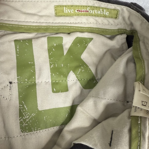 LK Men's Live Comfortable Pants, Size 30x32, Gray, Flat Front , Straight Leg - Picture 3 of 13